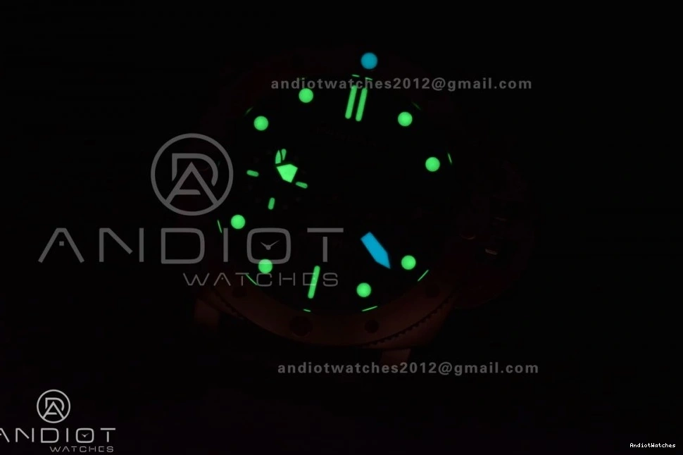 Black SBF Edition Rubber 437 Black P Strap DailyWear Best on Dial 1:1 Y PAM1229 0408